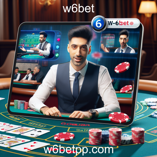 Descubra o Mundo do Live Casino no W6Bet