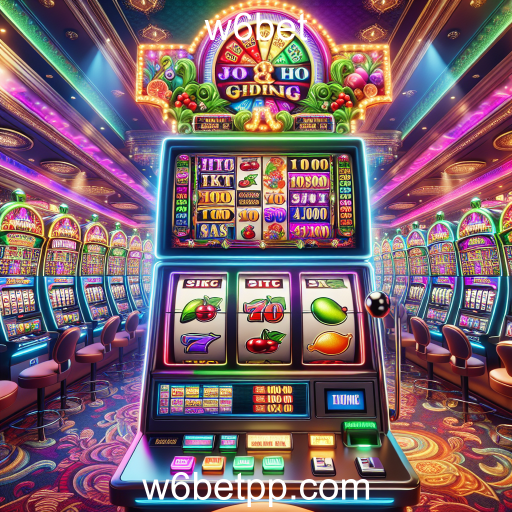 Explorando os Jogos de Slot no w6bet