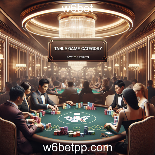Descubra a Emoção dos Jogos de Mesa no w6bet